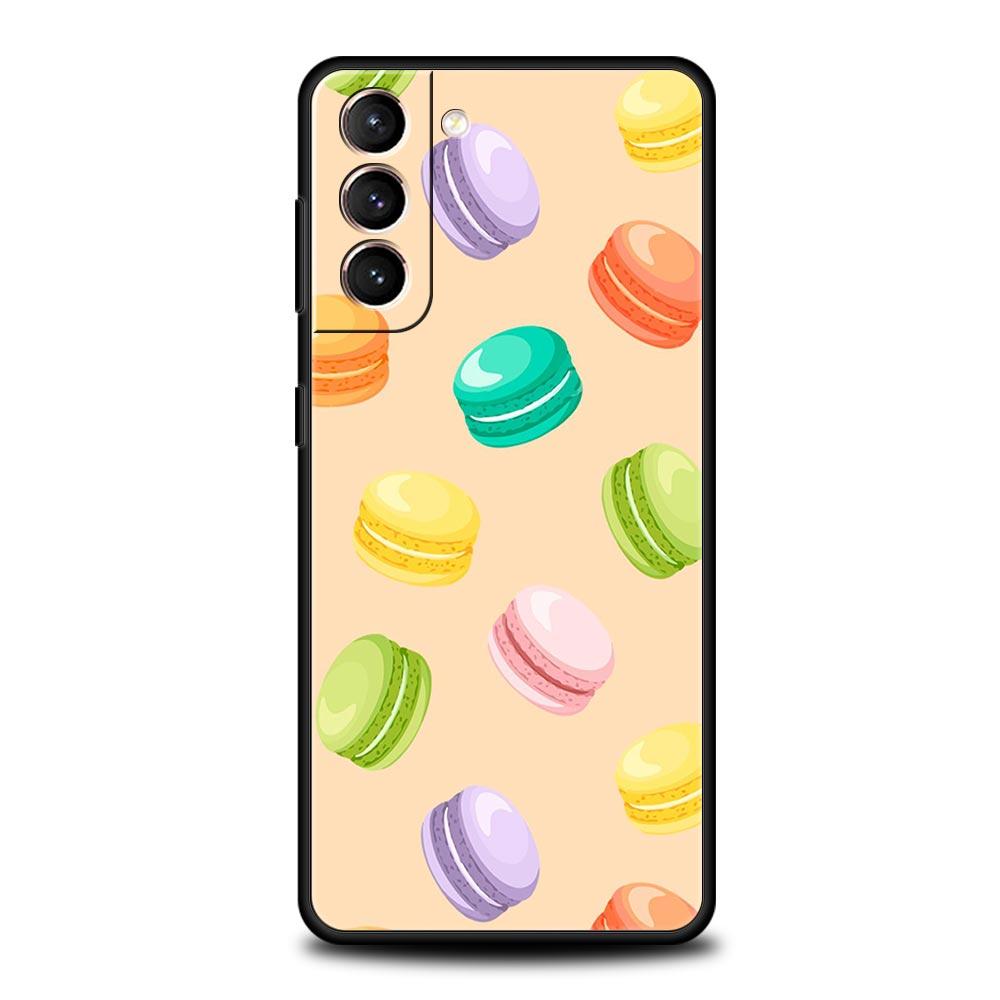 Cute Macarons Dessert Case For Samsung Galaxy S22 S21 S20 Ultra FE 5G S24 S9 S10 Plus S23 S10E Silicone Phone Cover Samsung S22 5G
Cute Macarons Dessert Case For Samsung Galaxy S22 S21 S20 Ultra FE 5G S24 S9 S10 Plus S23 S10E Silicone Phone Cover Samsung S22 5G
