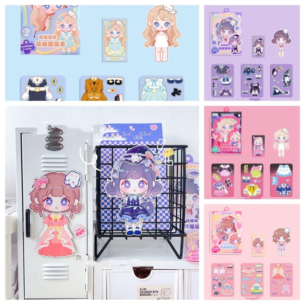 Paper Dress Up Magnet Refrigerator Sticker Camp Out 3D Cartoon Phone Stickers Hand Ledger
Paper Dress Up Magnet Refrigerator Sticker Camp Out 3D Cartoon Phone Stickers Hand Ledger