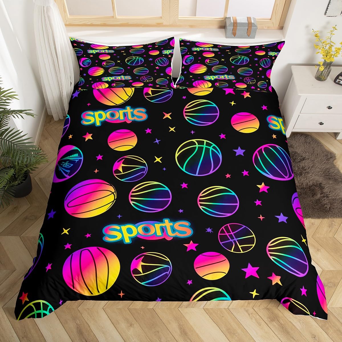 Comforter Basketball Twin Queen For Boys Teens Bedroom Sports Games Bedding Set Rustic Farmhouse Wooden Board Comforter Comforter (quilt)-EU Single(135*200cm)3pcs
Comforter Basketball Twin Queen For Boys Teens Bedroom Sports Games Bedding Set Rustic Farmhouse Wooden Board Comforter Comforter (quilt)-EU Single(135*200cm)3pcs