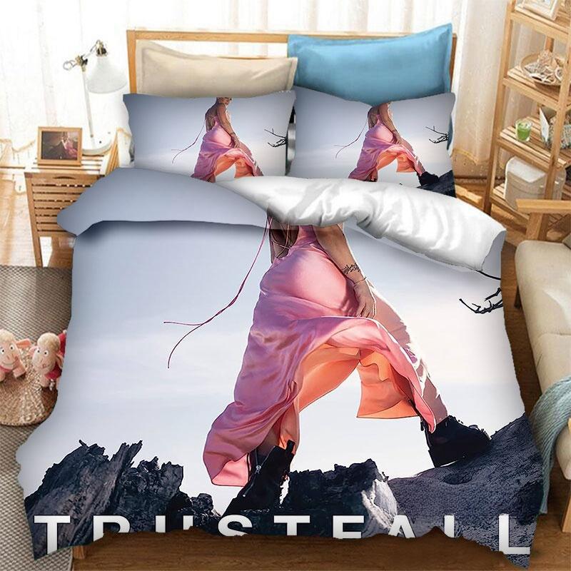 Singer Pink Printed Bedding Sets Quilt Bed Cover Comforter Duvet Cover Pillow Case 2-3 Pieces Sets Teenagers Children s Gifts (135x200cm)
Singer Pink Printed Bedding Sets Quilt Bed Cover Comforter Duvet Cover Pillow Case 2-3 Pieces Sets Teenagers Children s Gifts (135x200cm)