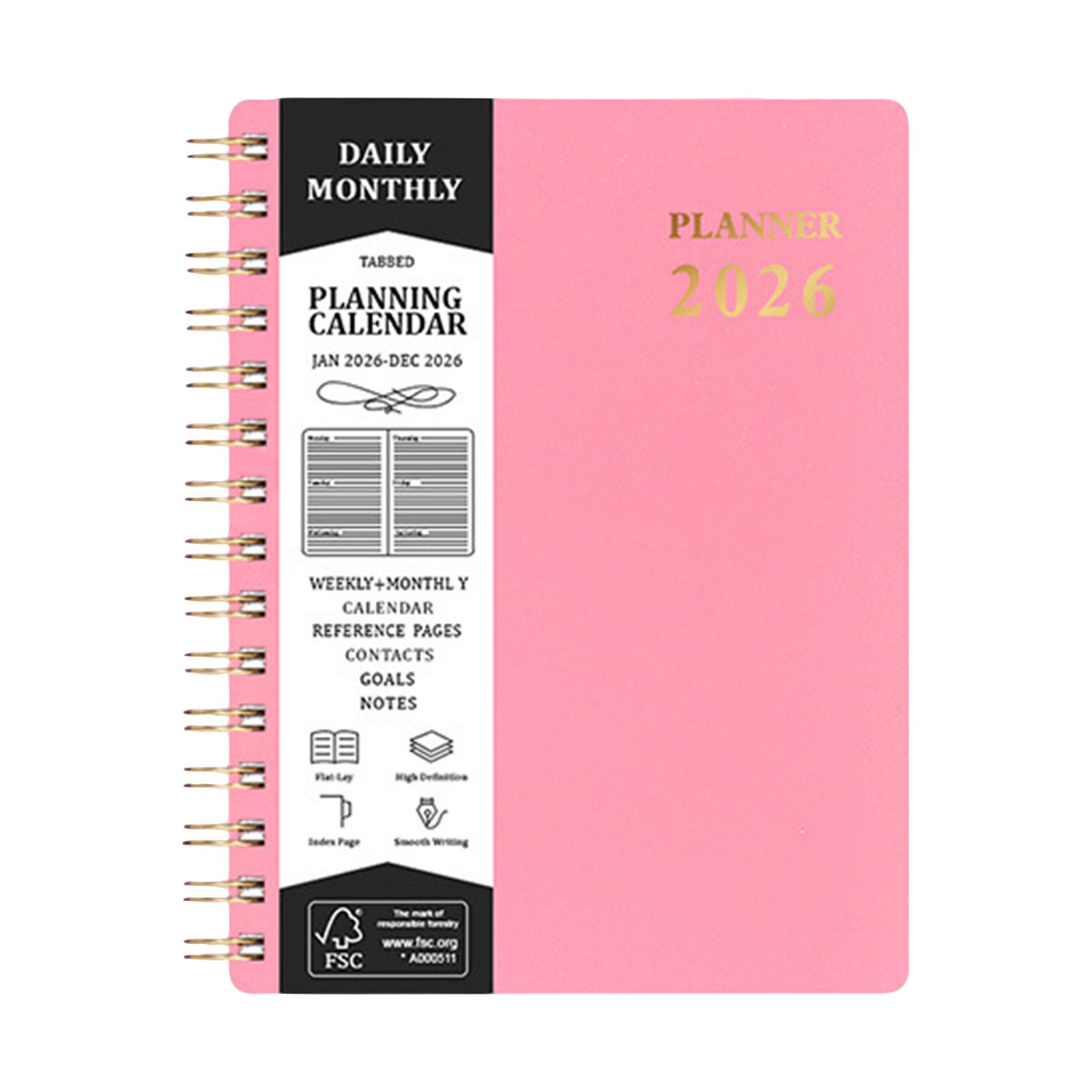 Calendar To-do Planner, Winter Vacation 12-month Schedule Planning Efficiency Notepad One Size рожевий
Calendar To-do Planner, Winter Vacation 12-month Schedule Planning Efficiency Notepad One Size рожевий