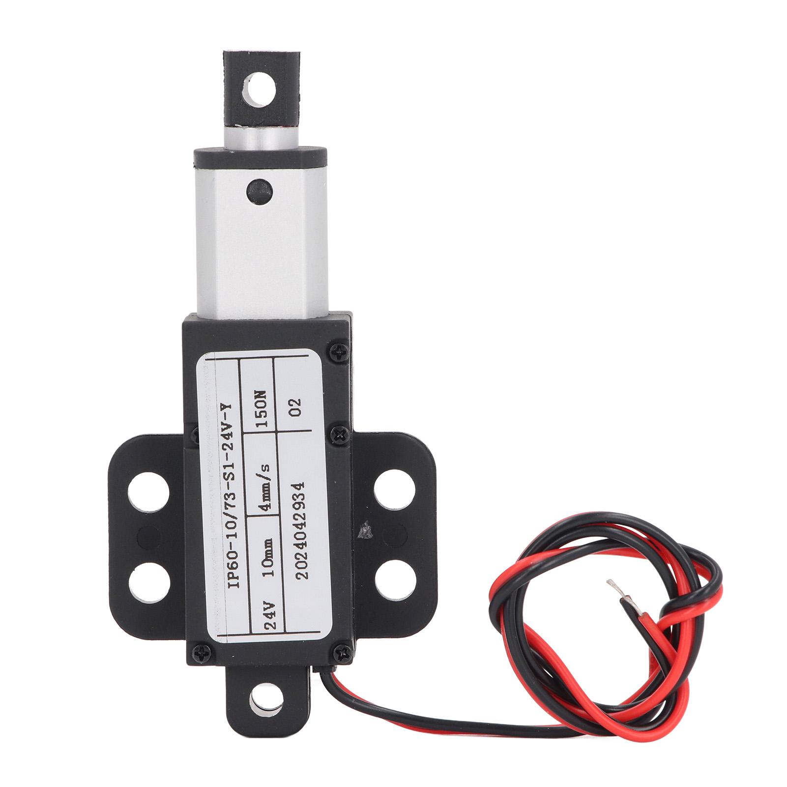 Electric Micro Linear Actuator 4mms 150N Thrust 10mm Stroke IPX4 Linear Motion Actuator for Sofa
Electric Micro Linear Actuator 4mms 150N Thrust 10mm Stroke IPX4 Linear Motion Actuator for Sofa