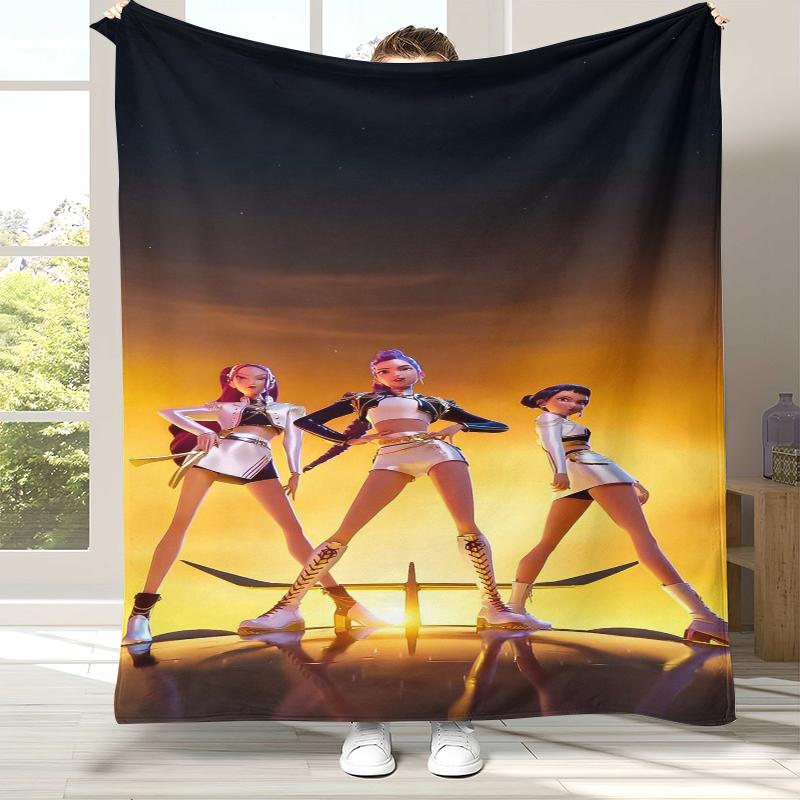 K-Pop Demon Hunters Golden Saja Boys Flannel Blanket,Ultra Soft Warm Plush Throw for Home Bedroom Bed Sofa Cover Office picnic 75x90cm
K-Pop Demon Hunters Golden Saja Boys Flannel Blanket,Ultra Soft Warm Plush Throw for Home Bedroom Bed Sofa Cover Office picnic 75x90cm