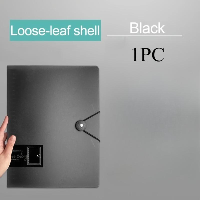 1 шт. Прозрачный скоросшиватель на кольцах - Регулируемый органайзер для блокнота формата А4 на 5 кольцах со сменными страницами, варианты: кристально прозрачный и черный чёрный
1 шт. Прозрачный скоросшиватель на кольцах - Регулируемый органайзер для блокнота формата А4 на 5 кольцах со сменными страницами, варианты: кристально прозрачный и черный чёрный