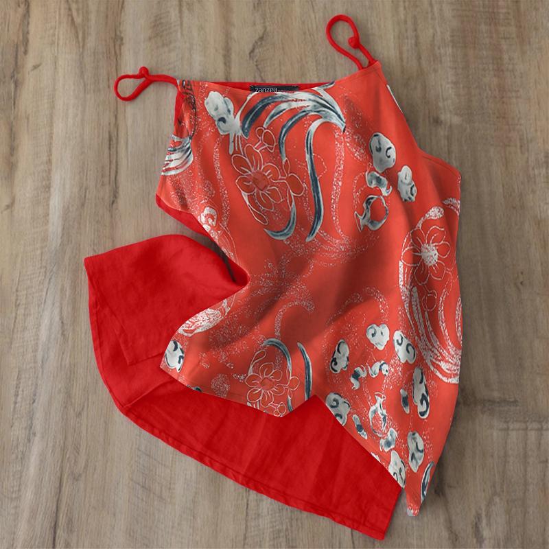 ZANZEA Womens Summer Casual Printing Sleeveless Slip Camisoles 2XL
ZANZEA Womens Summer Casual Printing Sleeveless Slip Camisoles 2XL