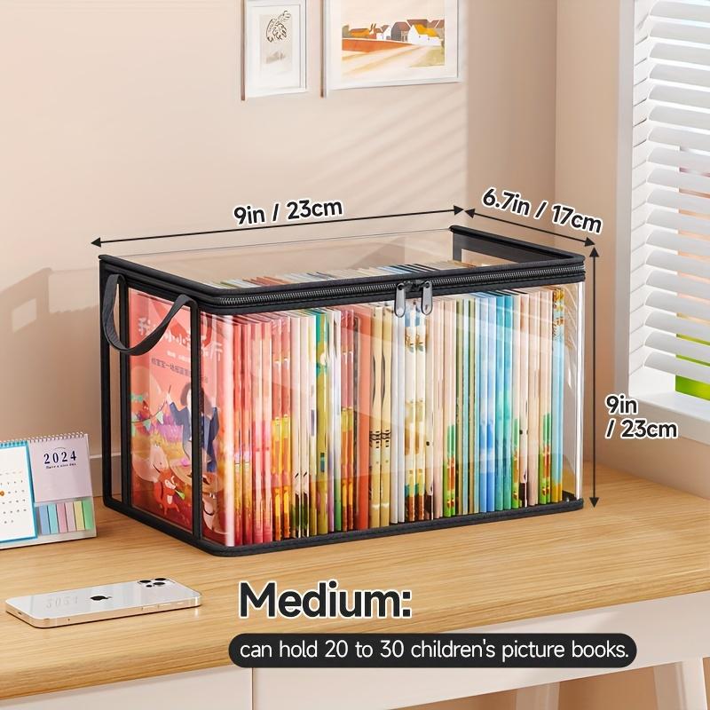 PVC Storage Bag with Flip Lid & Viewing Window - Durable Rectangular Organizer for Toys, Crafts, Books, School Supplies, Snacks
PVC Storage Bag with Flip Lid & Viewing Window - Durable Rectangular Organizer for Toys, Crafts, Books, School Supplies, Snacks