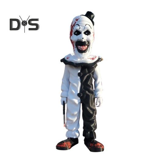 Хелловін Страшна фігурка клоуна Персонаж із фільму жахів Смола Статуя Скульптура Домашній офіс Книжкова полиця Прикраса робочого столу A
Хелловін Страшна фігурка клоуна Персонаж із фільму жахів Смола Статуя Скульптура Домашній офіс Книжкова полиця Прикраса робочого столу A