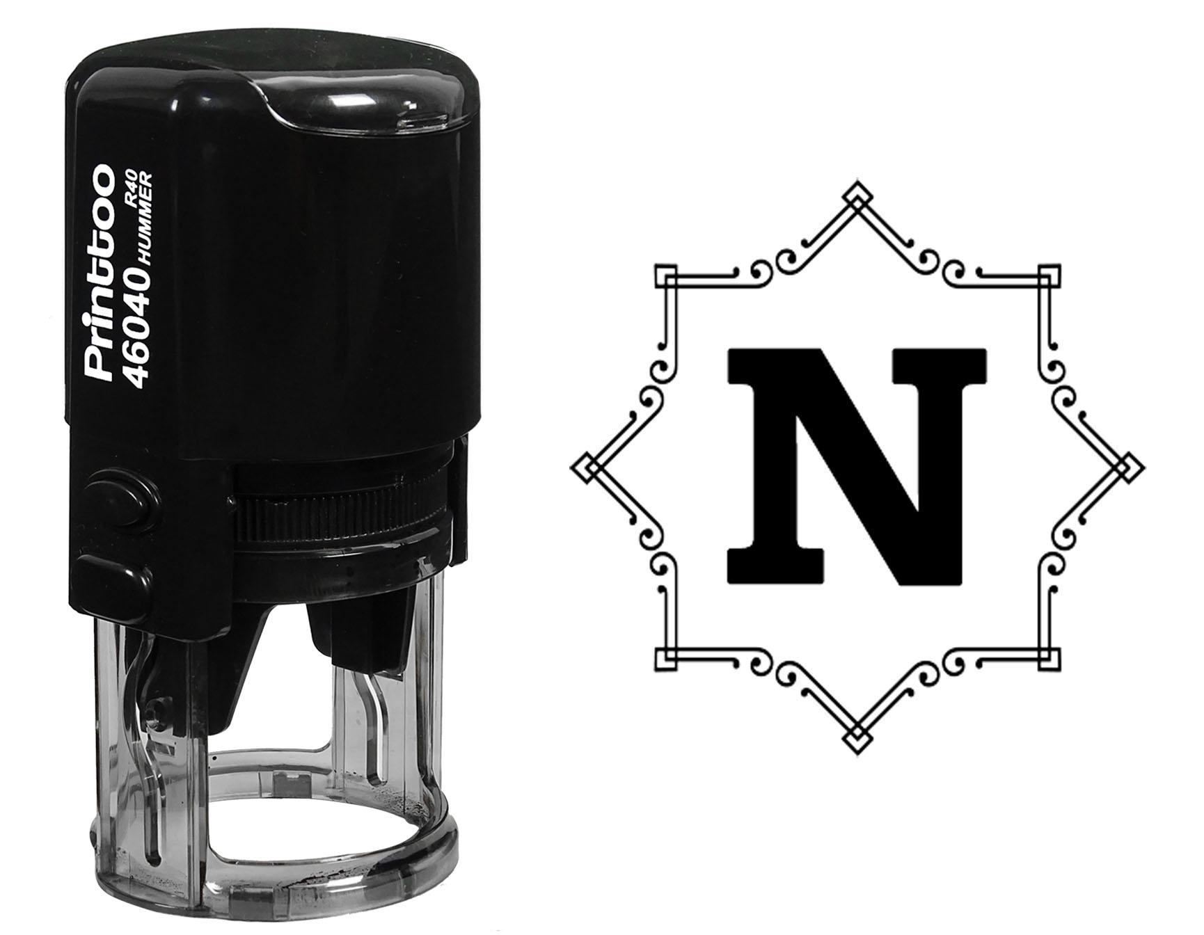 Printtoo Office Стационарная восьмиугольная кельтская вихревая рамка с алфавитом N Monogram Initial Self Inking Rubber 30 mm Diameter (Approx) синий
Printtoo Office Стационарная восьмиугольная кельтская вихревая рамка с алфавитом N Monogram Initial Self Inking Rubber 30 mm Diameter (Approx) синий