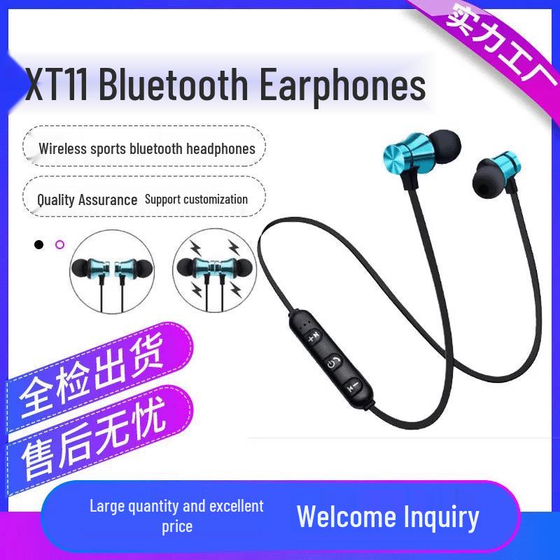 XT11 Sports Wireless Bluetooth Magnetic In-ear Headset with Neckband XT11 Gold Bare Unit
XT11 Sports Wireless Bluetooth Magnetic In-ear Headset with Neckband XT11 Gold Bare Unit