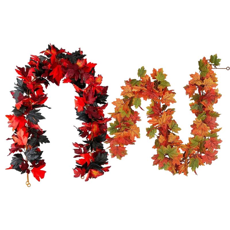 Fall Leaves Garland Maple Leaves Rattan Artificial Maple Leaves Autumn Garland Hanging Vine Simulated Maple Leaf Rattan Decor
Fall Leaves Garland Maple Leaves Rattan Artificial Maple Leaves Autumn Garland Hanging Vine Simulated Maple Leaf Rattan Decor