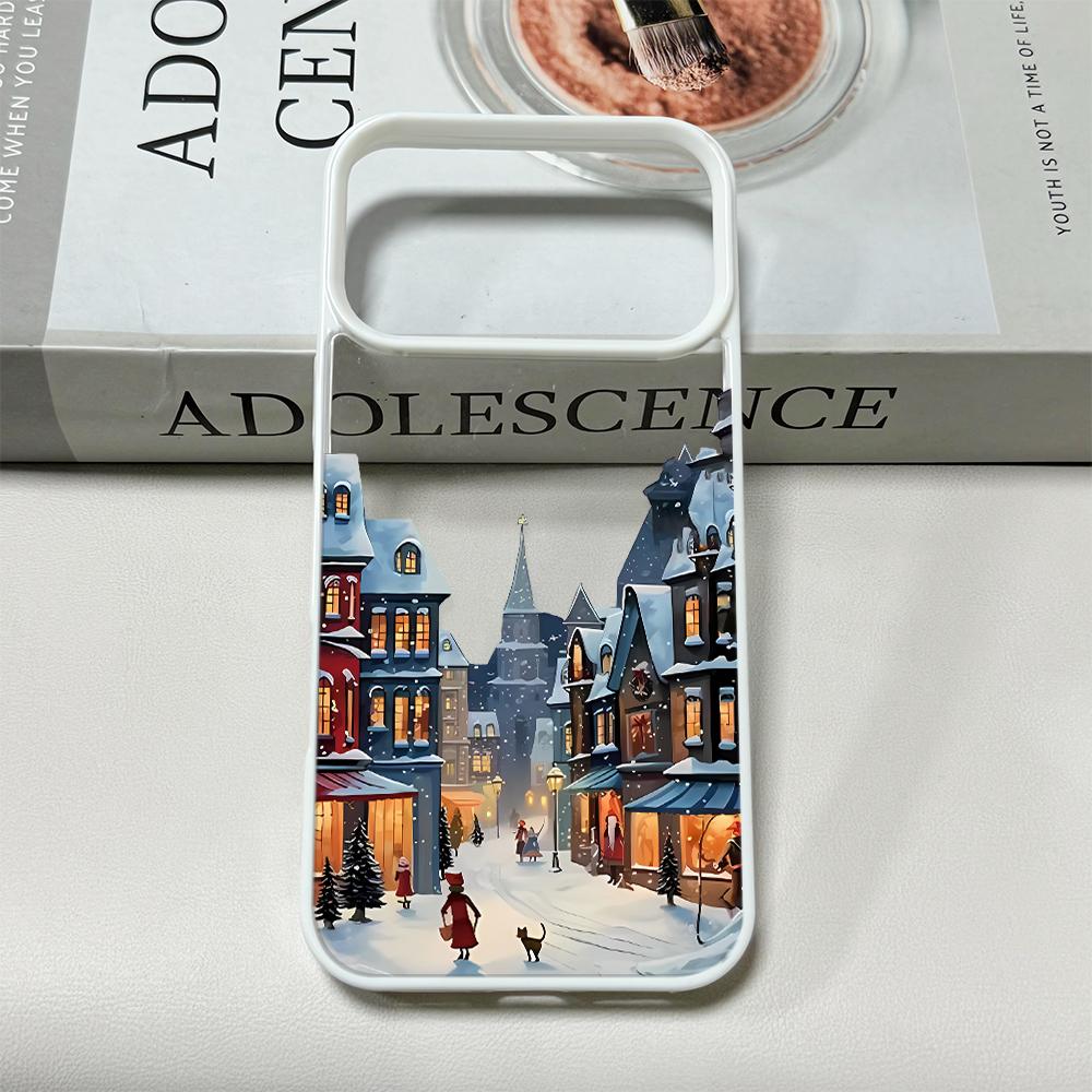 Winter Town Phone Case for iPhone 17/16/15/14 Plus/13/12/11 Pro Max X/XS/XR/7/8 Plus/SE2020/SE2022 Dual Color Clear TPU Cover iPhone 12 белый
Winter Town Phone Case for iPhone 17/16/15/14 Plus/13/12/11 Pro Max X/XS/XR/7/8 Plus/SE2020/SE2022 Dual Color Clear TPU Cover iPhone 12 белый