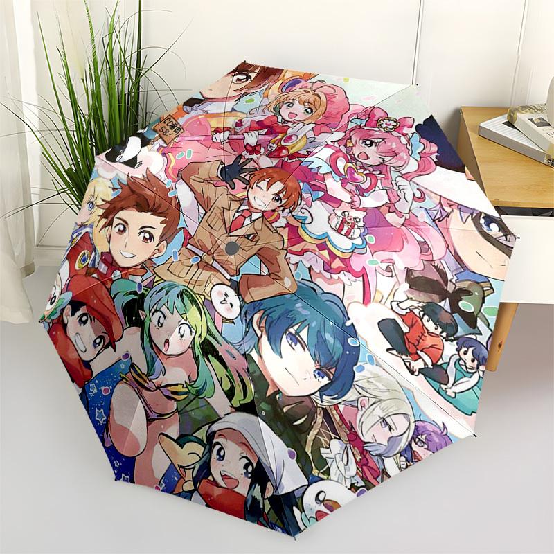 1pc Anime Characters Outdoor Umbrella - Automatic Opening/Closing - Portable 3-Fold Design - 8-Rib Iron Frame - Festival Gift for Fans, Travelers
1pc Anime Characters Outdoor Umbrella - Automatic Opening/Closing - Portable 3-Fold Design - 8-Rib Iron Frame - Festival Gift for Fans, Travelers
