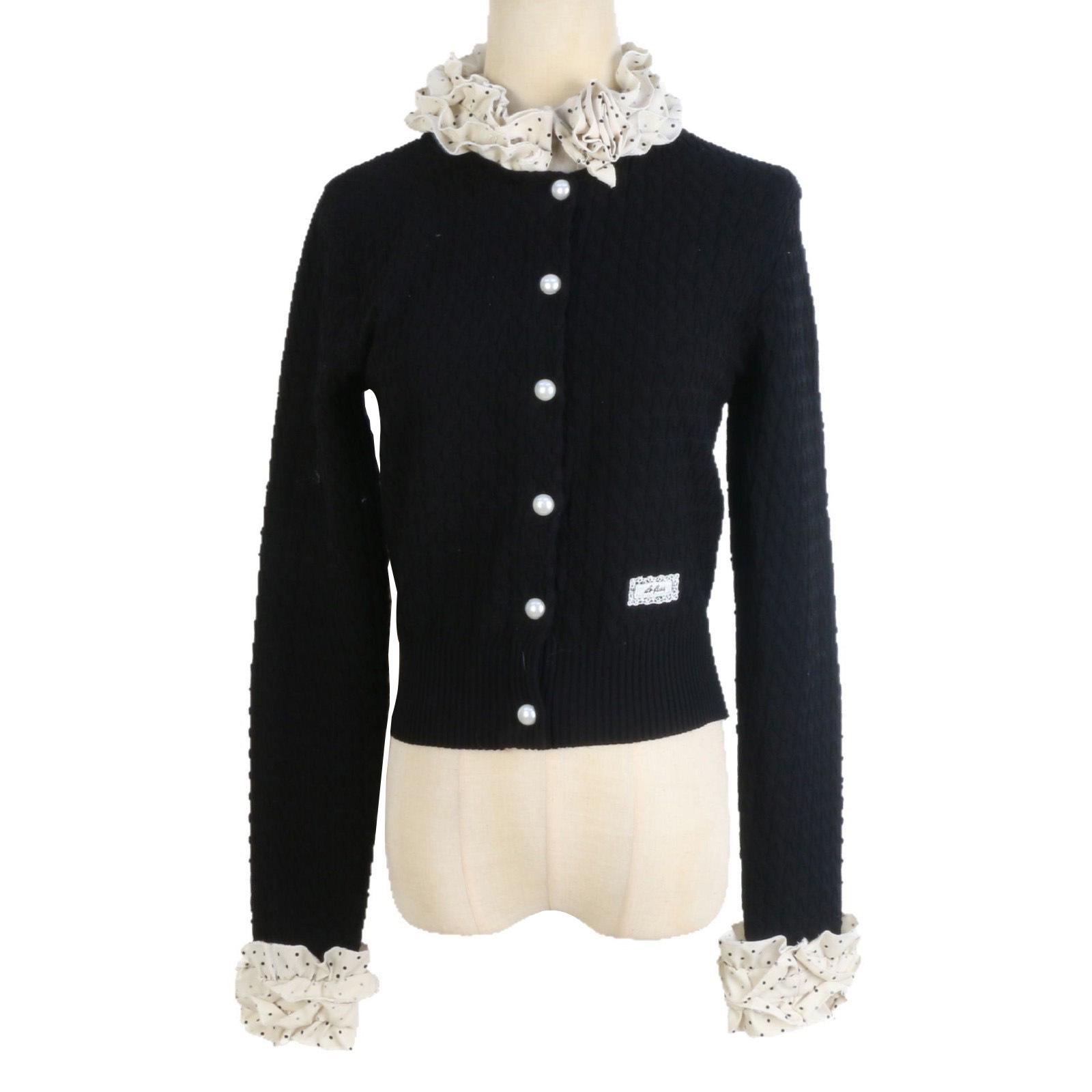 Lafite Women s Lace Knit Patchwork Cardigan - French Style, Slim Fit, Long-Sleeved. Large
Lafite Women s Lace Knit Patchwork Cardigan - French Style, Slim Fit, Long-Sleeved. Large