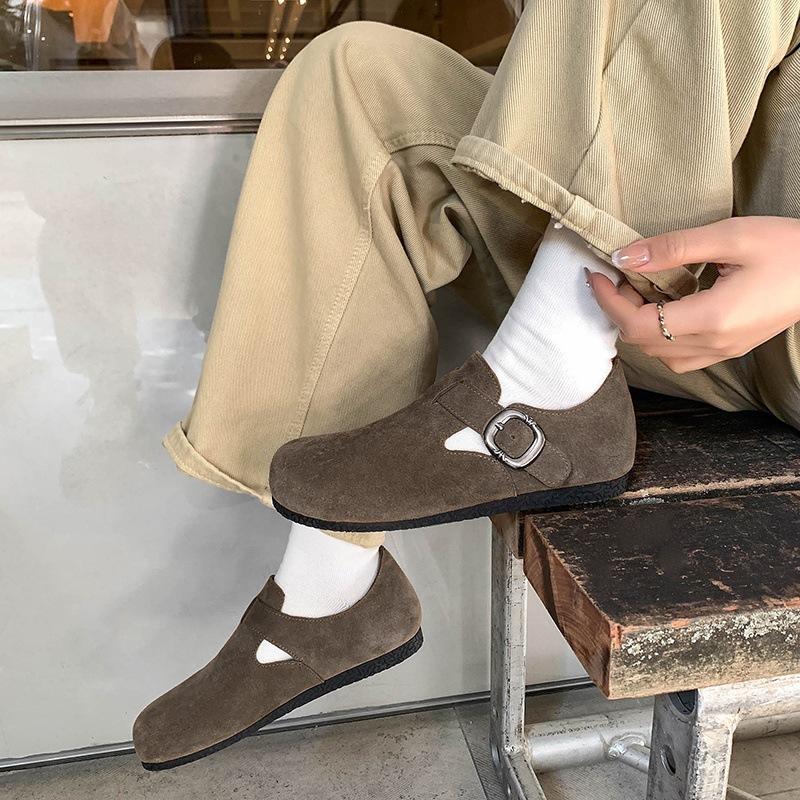 New cowhide single shoes women s four seasons leather casual fashion single shoes shallow mouth foot cover lazy shoes low heel single shoes 40 коричневый
New cowhide single shoes women s four seasons leather casual fashion single shoes shallow mouth foot cover lazy shoes low heel single shoes 40 коричневый