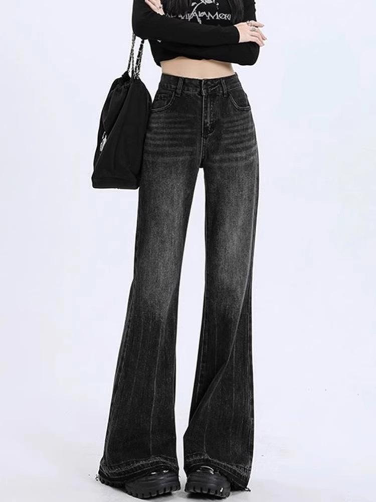 High-Waist American Retro Flare Jeans Women’s 2025 - Slimming, Frayed Hem, Floor-Length, Spring/Autumn. XXXXL
High-Waist American Retro Flare Jeans Women’s 2025 - Slimming, Frayed Hem, Floor-Length, Spring/Autumn. XXXXL