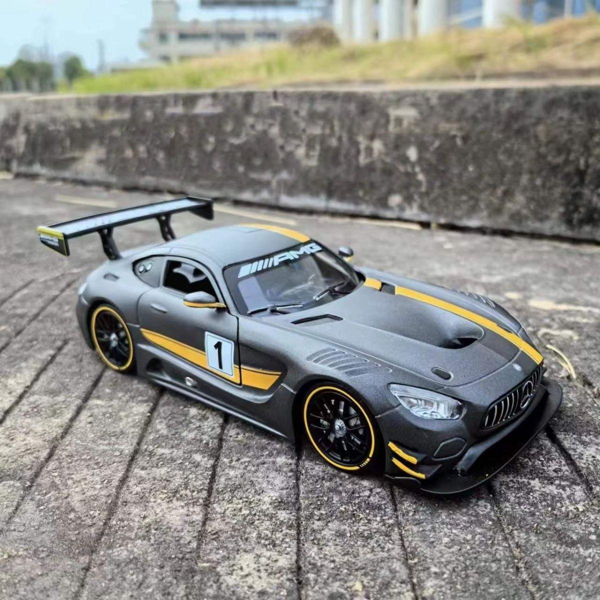 1:24 Benzs GT3 Alloy Car Diecasts & Toy Vehicles Car Model Miniature Scale Model Car Toys For Children серый
1:24 Benzs GT3 Alloy Car Diecasts & Toy Vehicles Car Model Miniature Scale Model Car Toys For Children серый