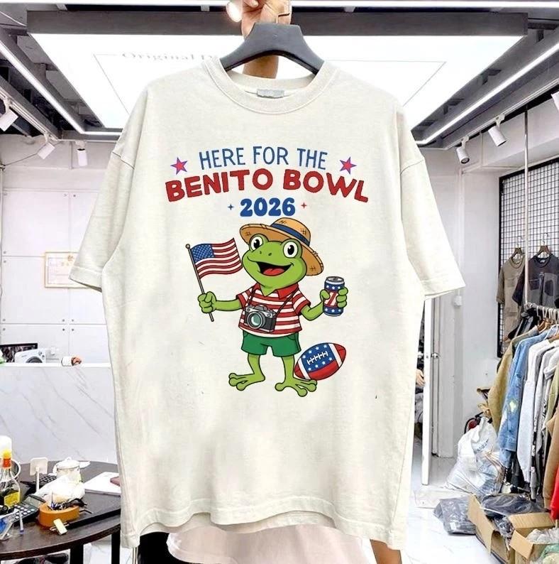 Here For The Benito Bowl Shirt Puerto Rican Super Bowl 2026 shirt Men Women Unisex T-Shirt XXXL
Here For The Benito Bowl Shirt Puerto Rican Super Bowl 2026 shirt Men Women Unisex T-Shirt XXXL
