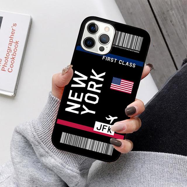 Boarding Pass Plane Ticket Phone Case For iPhone 17 Air 16 15 14 13 12 11 Pro Max Plus Max Cover Shell coque iPhone 11pro max
Boarding Pass Plane Ticket Phone Case For iPhone 17 Air 16 15 14 13 12 11 Pro Max Plus Max Cover Shell coque iPhone 11pro max