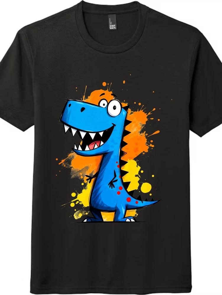 Retro Dinosaur Cartoon T-Shirt Unisex Trendy Nostalgic Casual Tee for Dino Fans 4XL
Retro Dinosaur Cartoon T-Shirt Unisex Trendy Nostalgic Casual Tee for Dino Fans 4XL