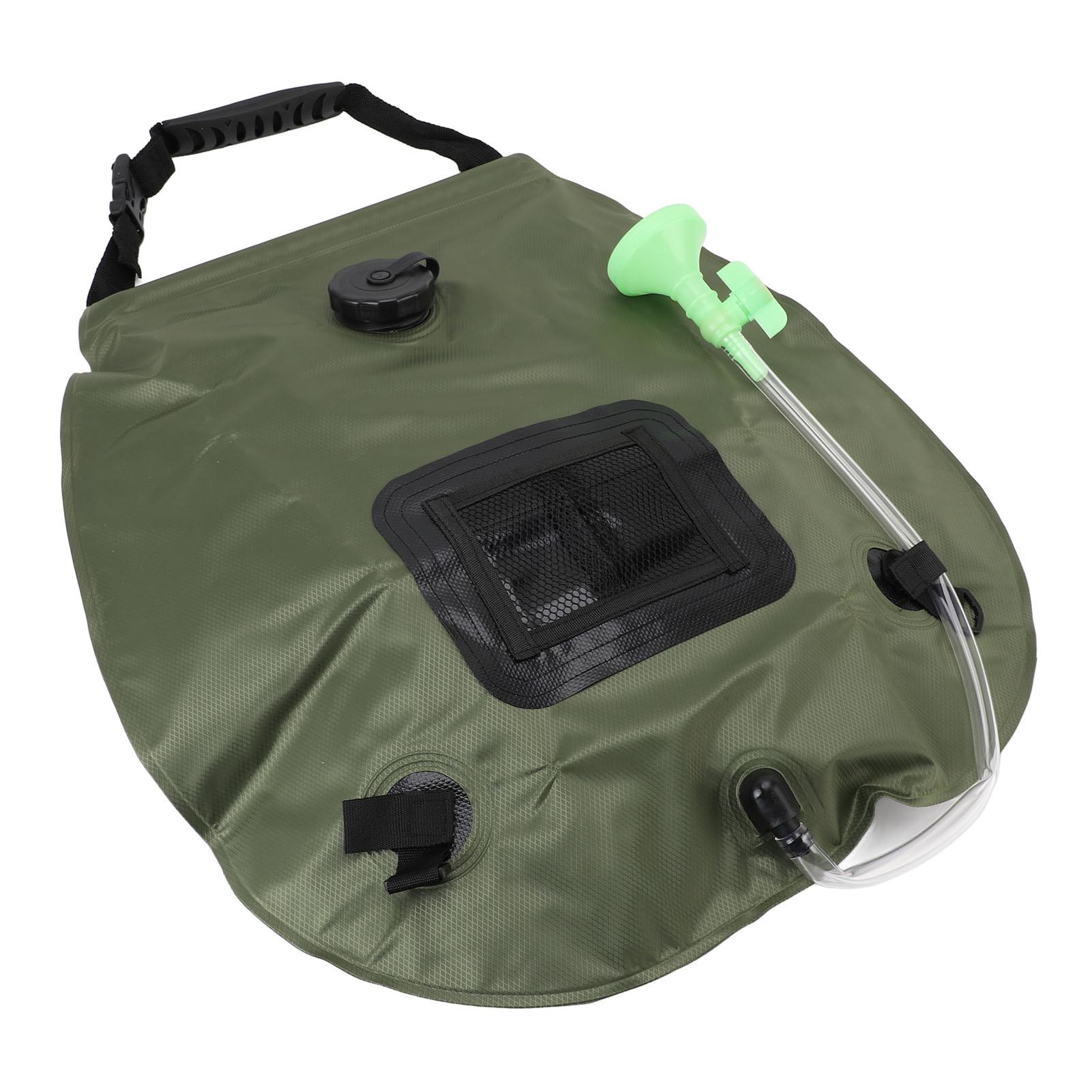 20L Shower Bag Lightweight Portable Camping Bath Shower Bag for Outdoor OD Green
20L Shower Bag Lightweight Portable Camping Bath Shower Bag for Outdoor OD Green