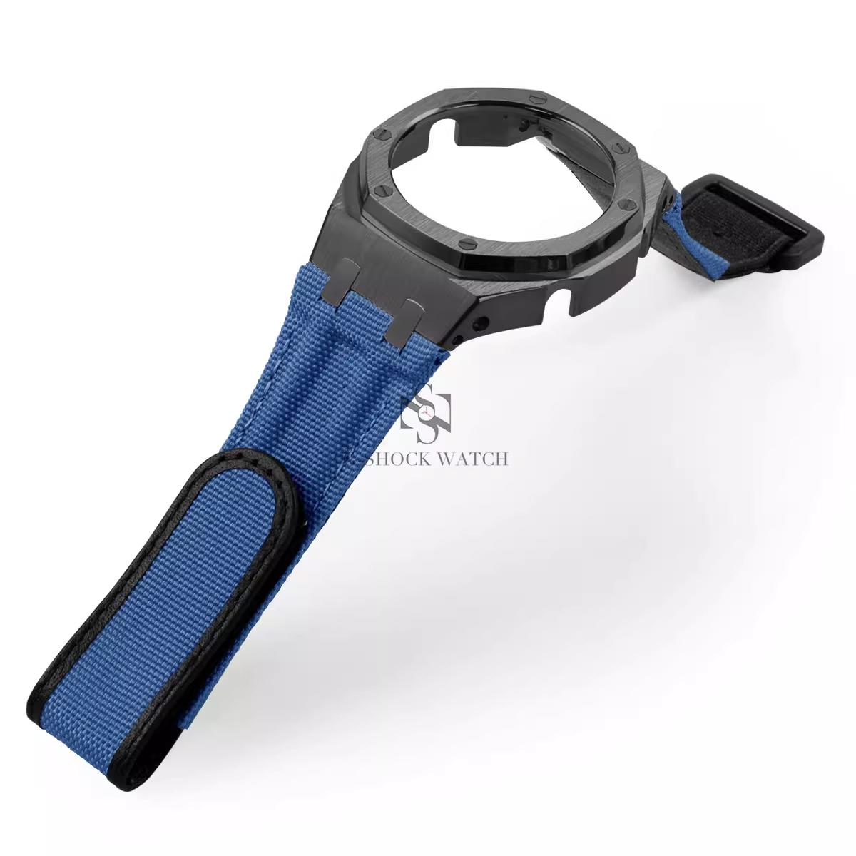 GA2100 Mod kit steel case & Nylon Strap For Casio GA-2100/2110/B2100 GM-2100 GBM2100 GMA-S2100 Watch Case + band set Accessories GMA-S2100
GA2100 Mod kit steel case & Nylon Strap For Casio GA-2100/2110/B2100 GM-2100 GBM2100 GMA-S2100 Watch Case + band set Accessories GMA-S2100