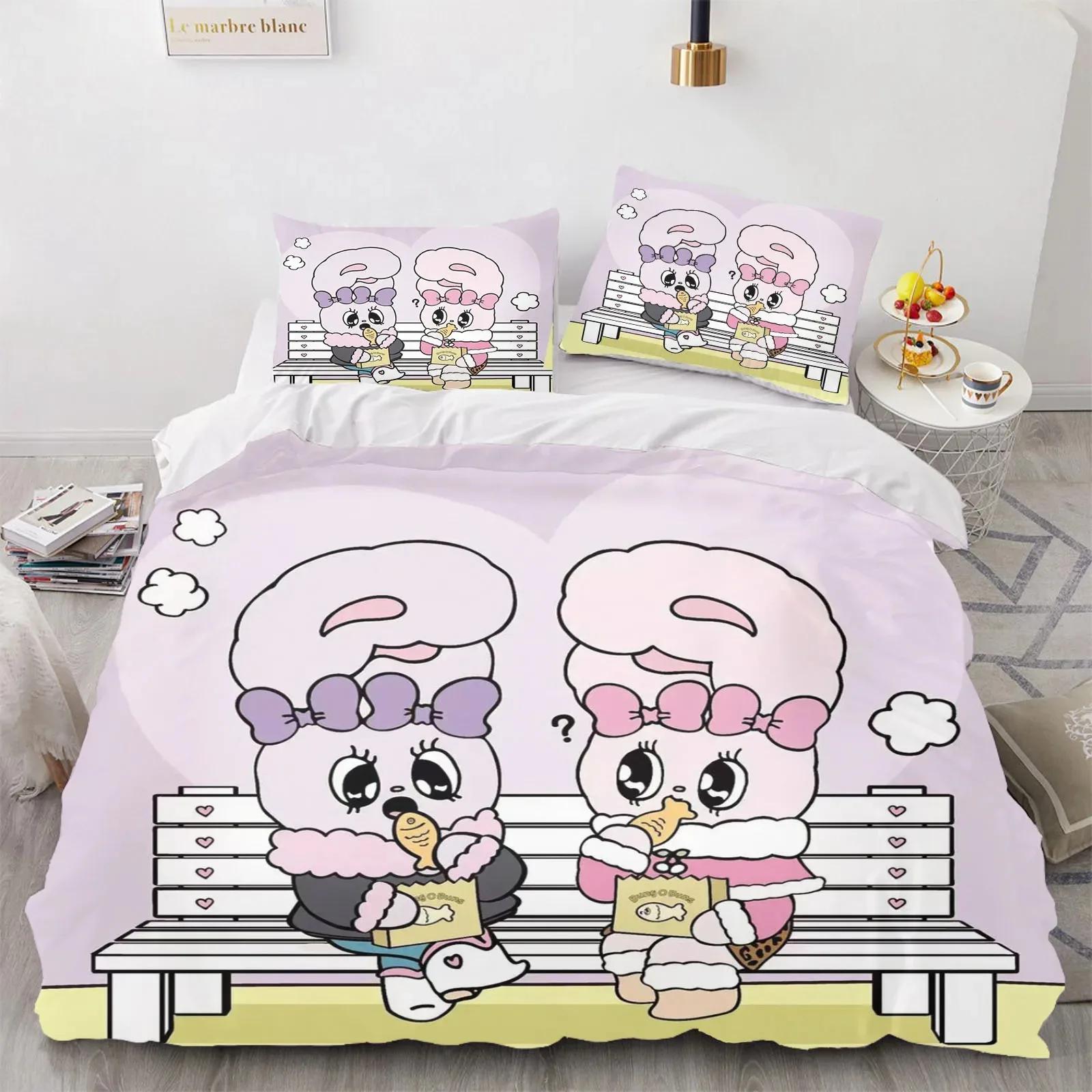 Комплект постільної білизни Ai Si Le Bunny Duvet Cover Аніме Дім з наволочкою Cute Printed Cartoon Quilt 70x133cm 2pcs
Комплект постільної білизни Ai Si Le Bunny Duvet Cover Аніме Дім з наволочкою Cute Printed Cartoon Quilt 70x133cm 2pcs