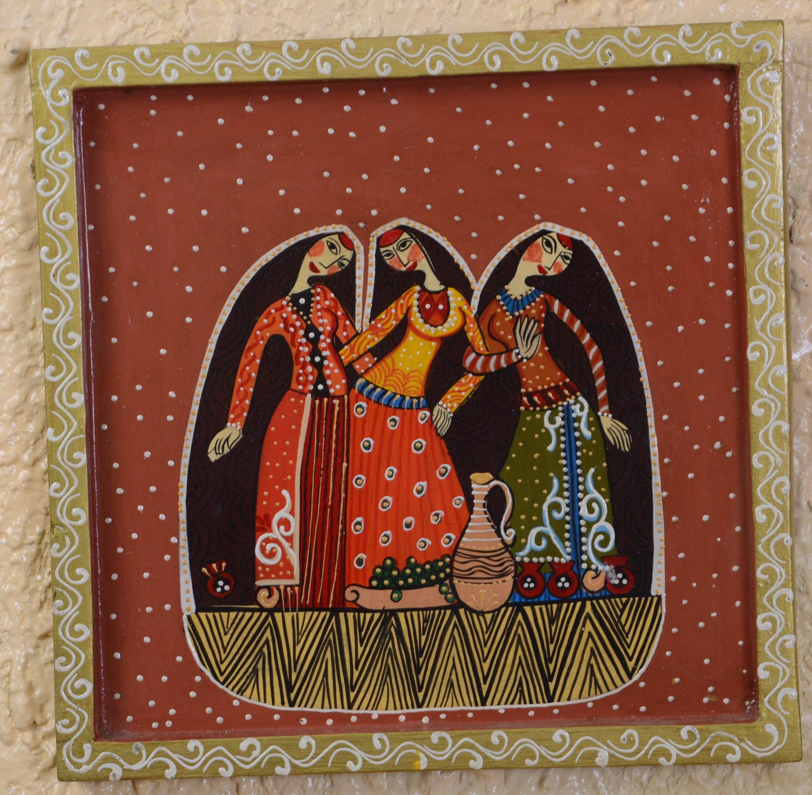Vintage Tribal Women s Painting: Handcrafted Wood Wall Decor 16” X 8” X 24” (l x w x h) разноцветный
Vintage Tribal Women s Painting: Handcrafted Wood Wall Decor 16” X 8” X 24” (l x w x h) разноцветный