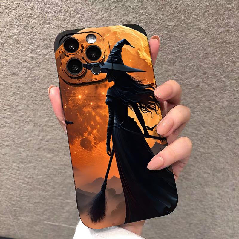 Witch Broom Moon Bat Gothic Halloween Style Phone Case for iPhone 17 16 15 14 13 12 11 Series Pro Max Plus iphone 17 Air
Witch Broom Moon Bat Gothic Halloween Style Phone Case for iPhone 17 16 15 14 13 12 11 Series Pro Max Plus iphone 17 Air