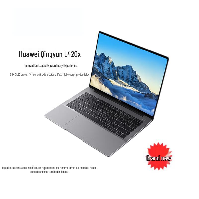 Huawei Qingyun L420x Business Laptop (Kirin 9000C, Kylin OS) (CN version)
Huawei Qingyun L420x Business Laptop (Kirin 9000C, Kylin OS) (CN version)
