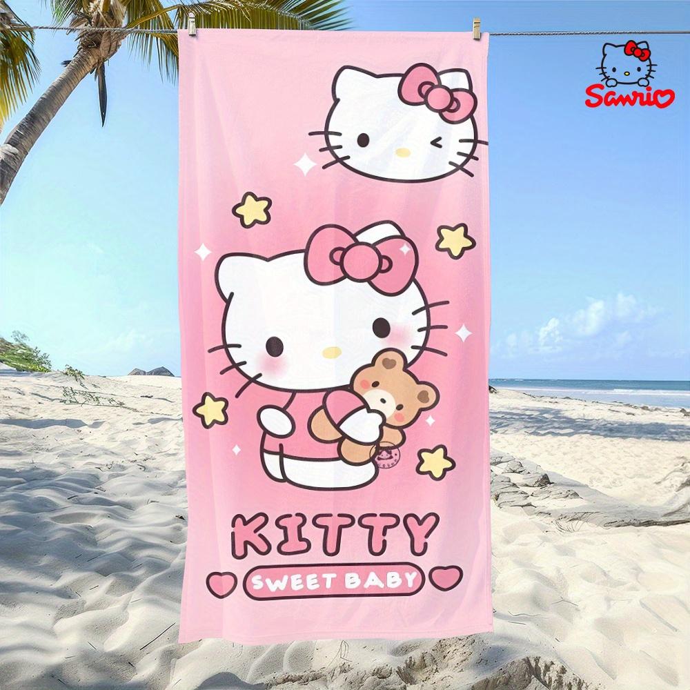 1pc Hello Kitty Sweet Baby Beach Towel: Polyester 2D Print, Gift—Quick-Dry & Lightweight, Swimming/Surfing/Camping, Unisex Beach W40*H60(CM)
1pc Hello Kitty Sweet Baby Beach Towel: Polyester 2D Print, Gift—Quick-Dry & Lightweight, Swimming/Surfing/Camping, Unisex Beach W40*H60(CM)