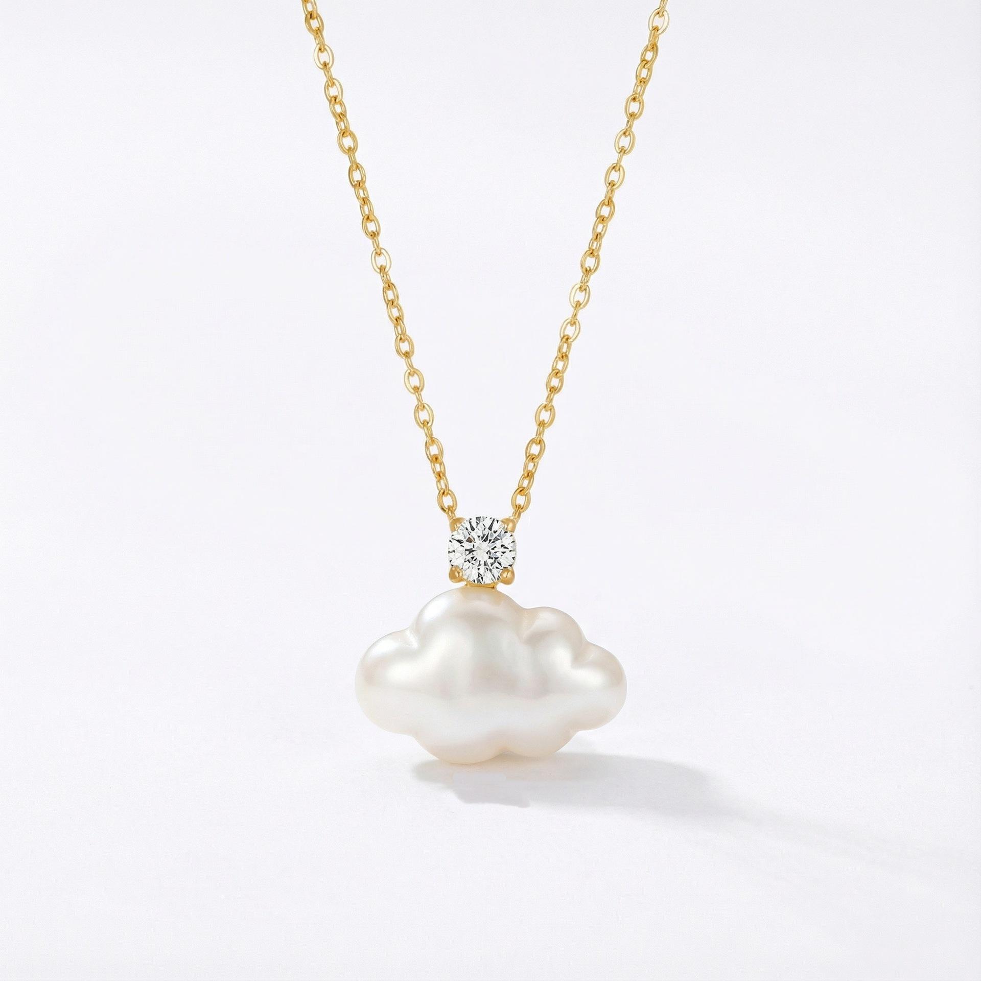 Personality Versatile Cute Cloud Cross Ice Cream Key Pearl Pendant Gold Necklace
Personality Versatile Cute Cloud Cross Ice Cream Key Pearl Pendant Gold Necklace