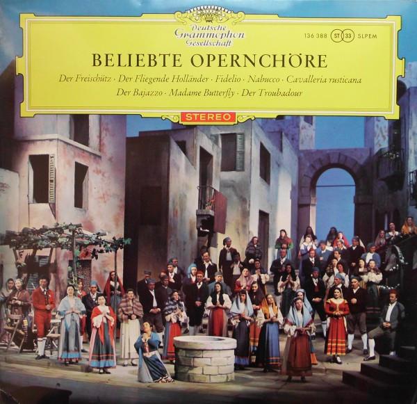 LP Record VARIOUS Beliebte Opernchre 136388 Deutsche Grammo 1964 Germany Classical Used
LP Record VARIOUS Beliebte Opernchre 136388 Deutsche Grammo 1964 Germany Classical Used