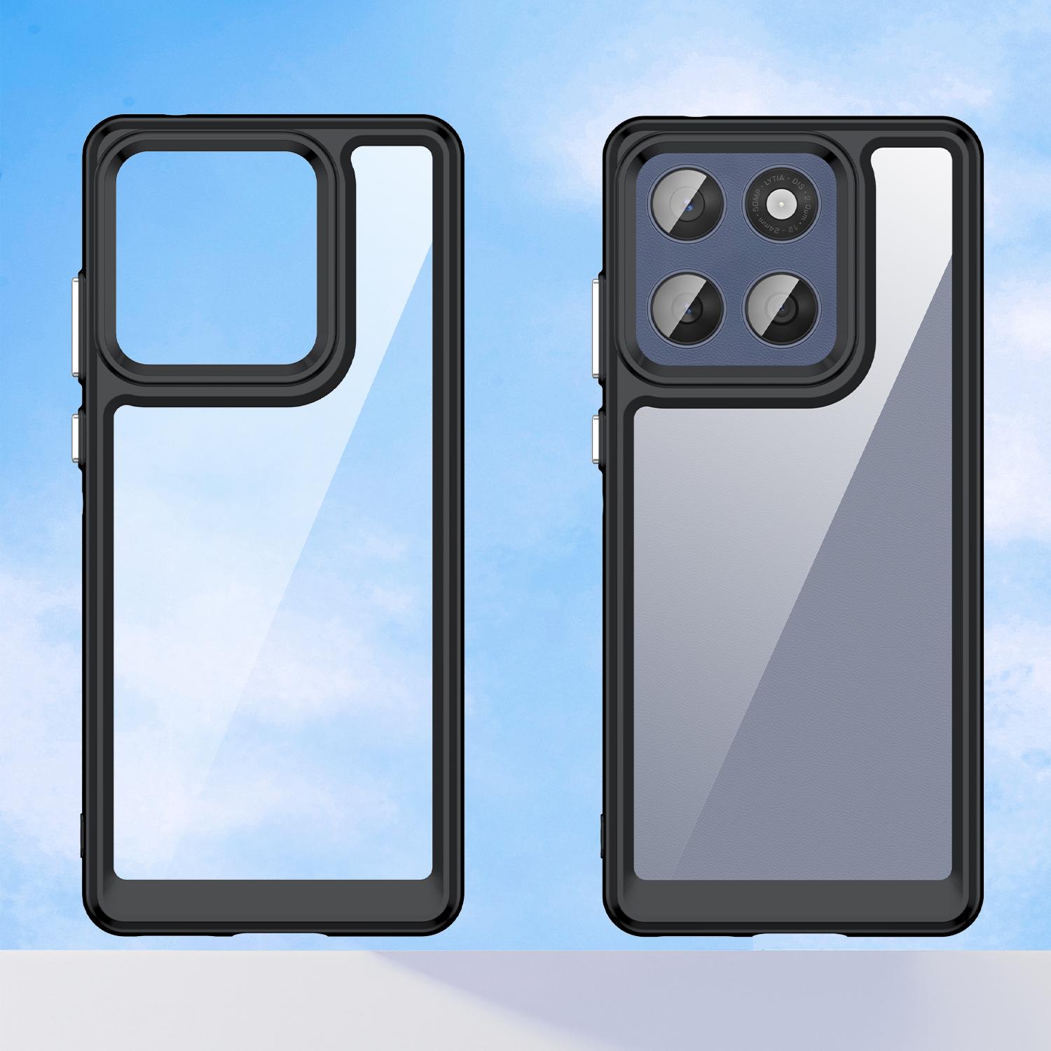 For Motorola Edge 60 5G/60 Fusion 5G Case TPU+Acrylic Protective Clear Phone Cover Blue
For Motorola Edge 60 5G/60 Fusion 5G Case TPU+Acrylic Protective Clear Phone Cover Blue