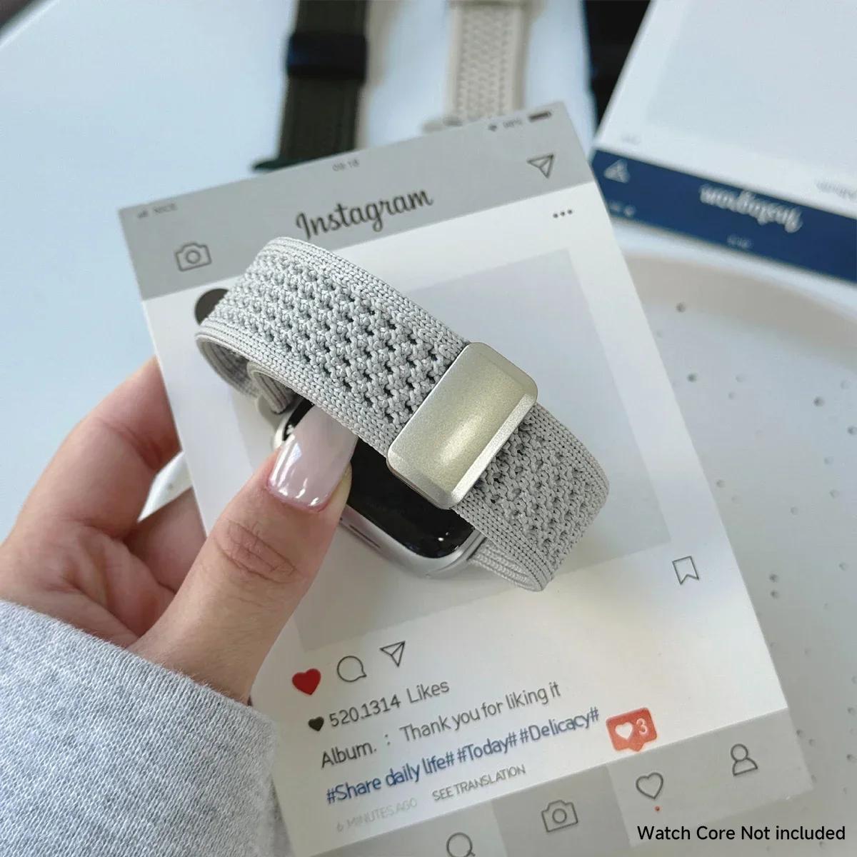 Мультяшний плетіний нейлоновий ремінець з магнітною пряжкою для Apple Watch Series 10 42мм 46 41мм 40 Милий дівчачий ремінець для iwatch 10 9 8 SE 6 5 4 світло-сірий колір
Мультяшний плетіний нейлоновий ремінець з магнітною пряжкою для Apple Watch Series 10 42мм 46 41мм 40 Милий дівчачий ремінець для iwatch 10 9 8 SE 6 5 4 світло-сірий колір