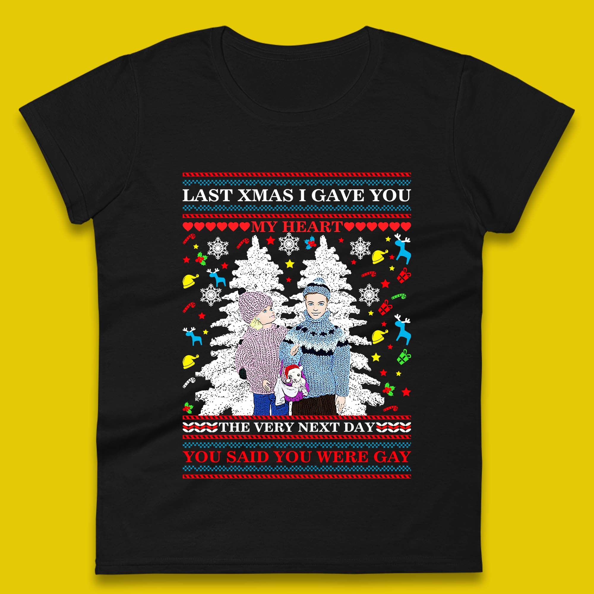 Last Christmas I Gave You My Heart Womens T-Shirt Mens Tops Tees Unisex Christmas Gay Top 4XL
Last Christmas I Gave You My Heart Womens T-Shirt Mens Tops Tees Unisex Christmas Gay Top 4XL