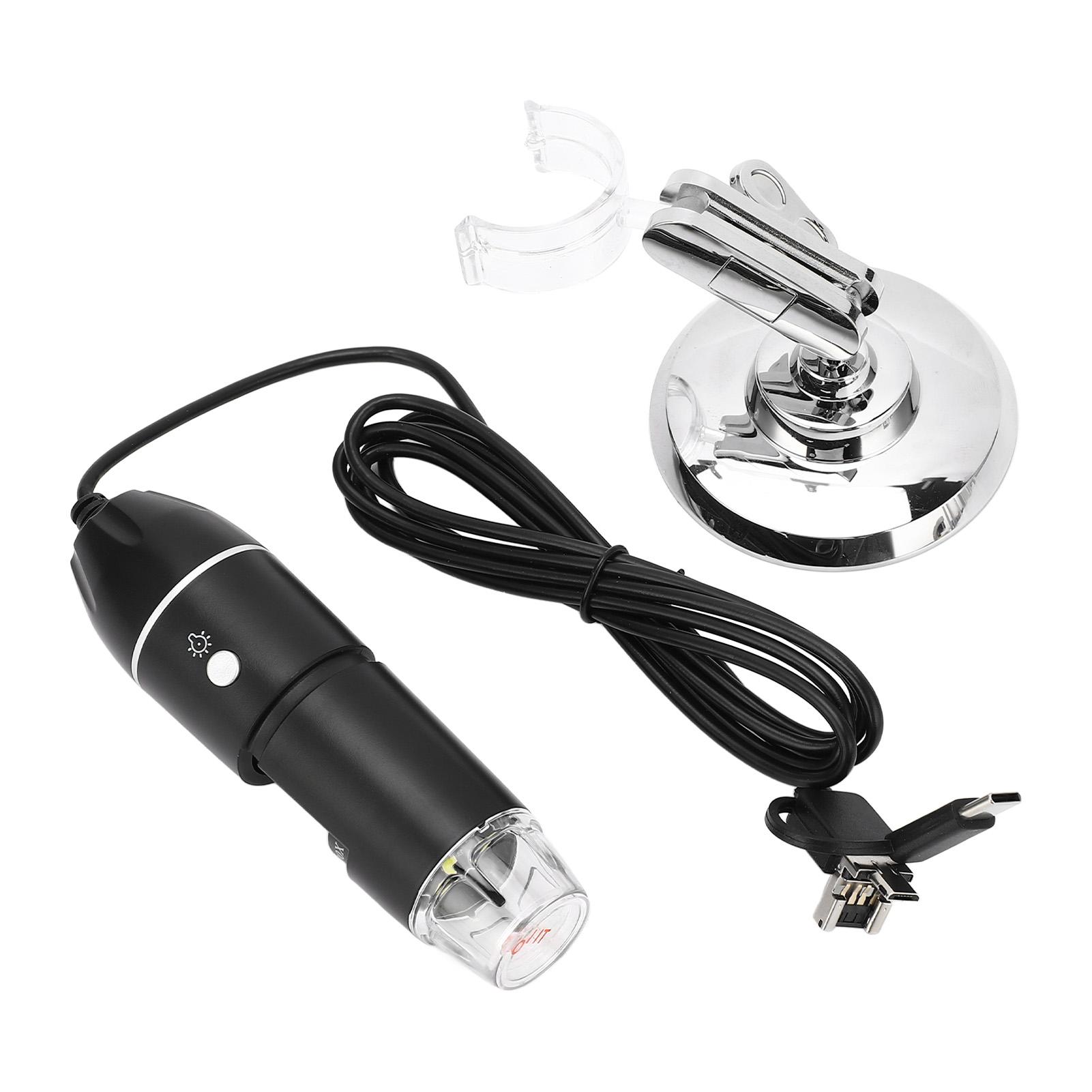 3 in 1 Digital Microscope USB Port HD 1600X Wired Handheld Portable Magnification Microscope for IOS
3 in 1 Digital Microscope USB Port HD 1600X Wired Handheld Portable Magnification Microscope for IOS