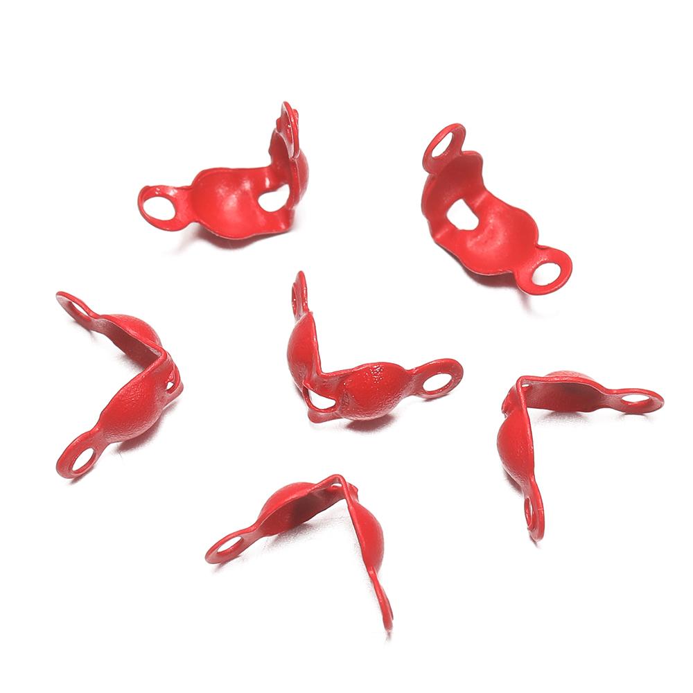 100pcs Colorful Ball Chain Crimp End Connector Bead Tips Calotte Ends Clamshell Knot Cover For Jewelry Making Bracelet Necklace красный
100pcs Colorful Ball Chain Crimp End Connector Bead Tips Calotte Ends Clamshell Knot Cover For Jewelry Making Bracelet Necklace красный