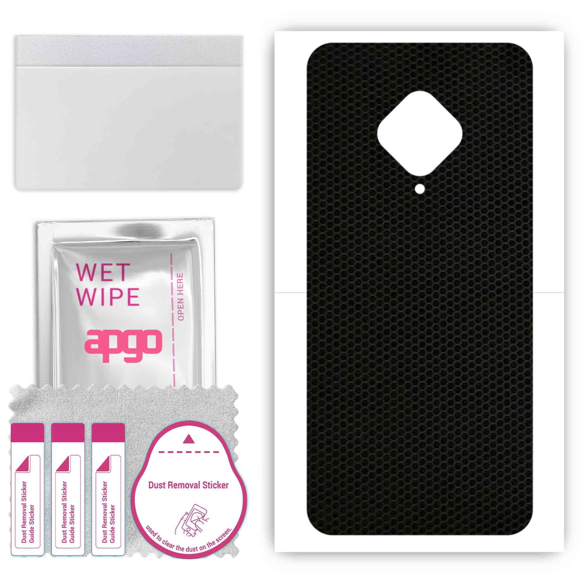 apgo Protective Skin Sticker for the back compatible with Vivo S1 Prime, Wrap Film, Foil, Vinyl - Pattern Matrix
apgo Protective Skin Sticker for the back compatible with Vivo S1 Prime, Wrap Film, Foil, Vinyl - Pattern Matrix
