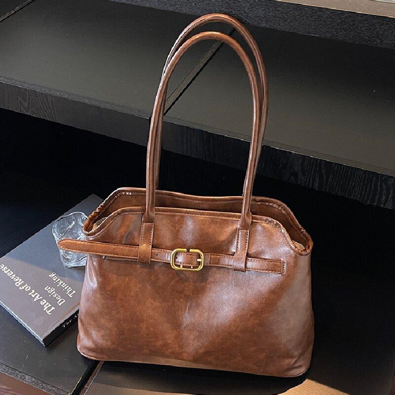 Сумка женская новая модная высокая мода универсальная ретро на плечо большой вместимости коричневый
Сумка женская новая модная высокая мода универсальная ретро на плечо большой вместимости коричневый