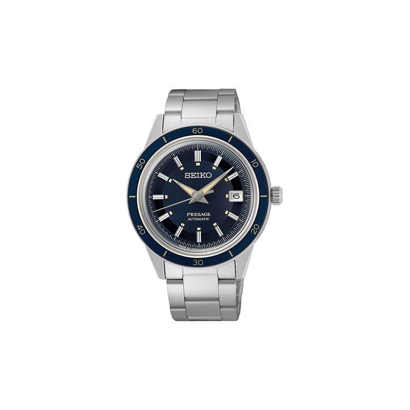 SEIKO Presage Series Mineral Highly Strengthened Glass Surface Automatic Steel Strap Men s Watch Blue Dial SRPG05J1
SEIKO Presage Series Mineral Highly Strengthened Glass Surface Automatic Steel Strap Men s Watch Blue Dial SRPG05J1