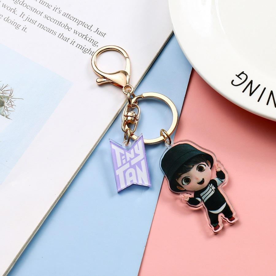 BTS - Creative Cartoon Q Edition Acrylic Keychain, Personality Peripheral Backpack Decorative Pendant Gift
BTS - Creative Cartoon Q Edition Acrylic Keychain, Personality Peripheral Backpack Decorative Pendant Gift