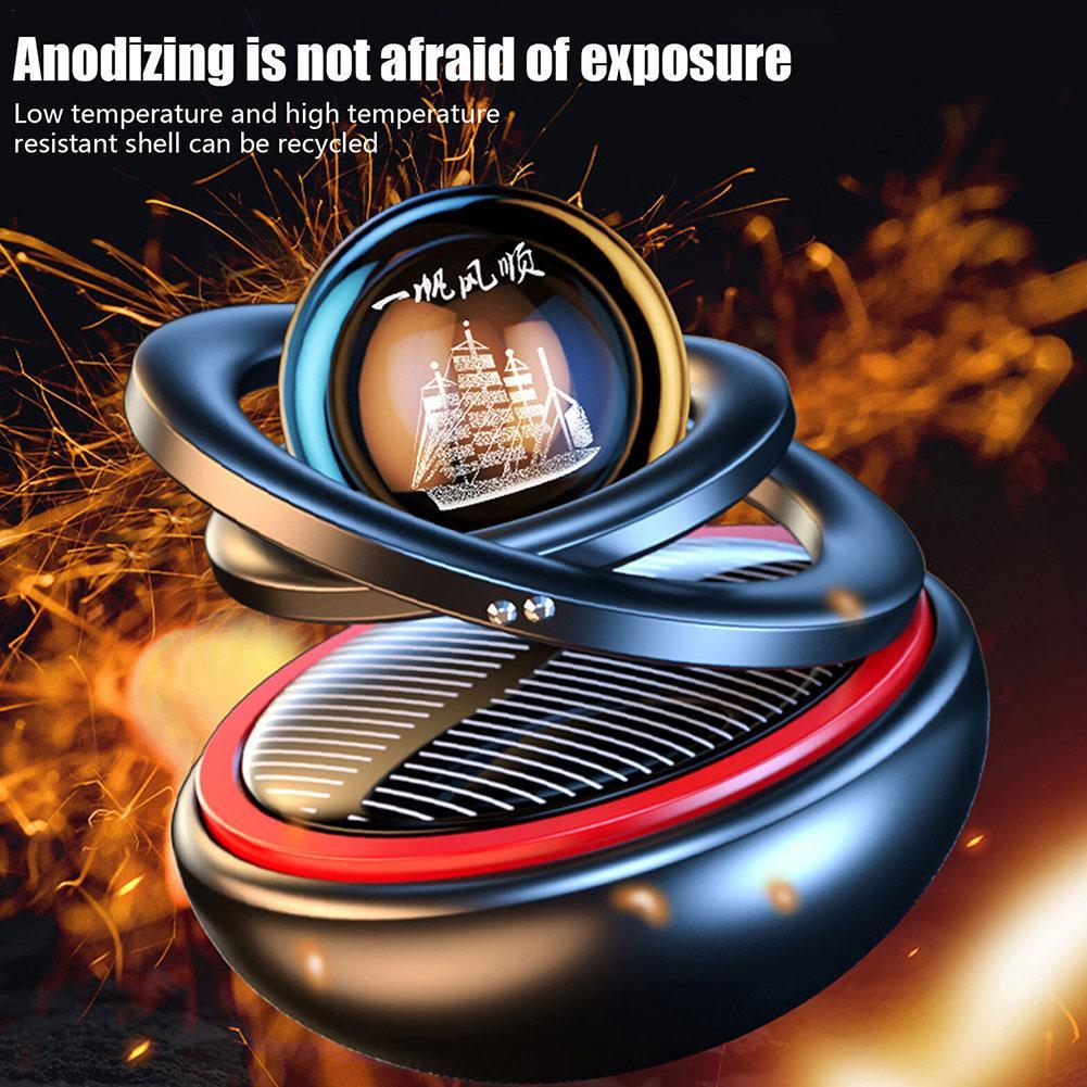 Solar Car Air Freshener Rotating Aromatherapy Diffusing Accessories Interior Original Perfume Accessorires Men And Wome
Solar Car Air Freshener Rotating Aromatherapy Diffusing Accessories Interior Original Perfume Accessorires Men And Wome