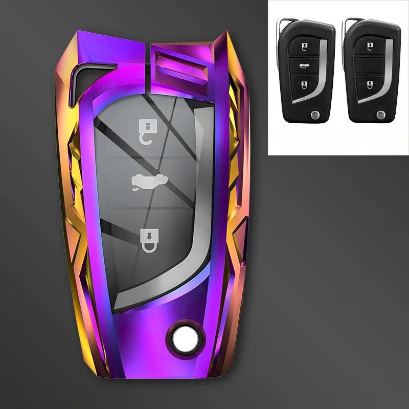 Luxury Car Key Cover for Toyota Prius Camry Corolla CHR C-HR RAV4 Land Cruiser Prado Altis Auris Aygo Yaris
Luxury Car Key Cover for Toyota Prius Camry Corolla CHR C-HR RAV4 Land Cruiser Prado Altis Auris Aygo Yaris
