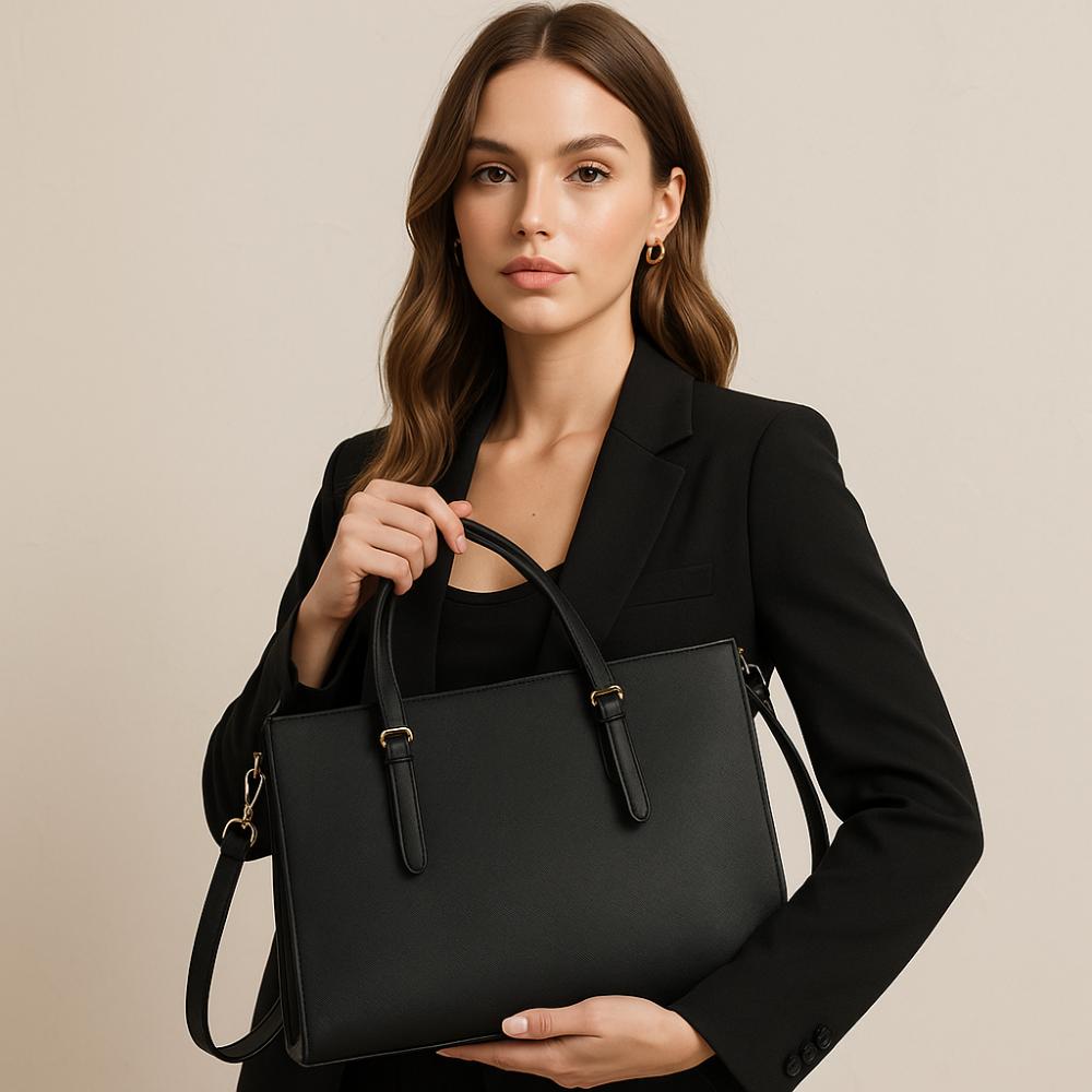 Professional Laptop Tote Bag Large Capacity Women Shoulder Bag Large Capacity Bag Business Travel коричневий
Professional Laptop Tote Bag Large Capacity Women Shoulder Bag Large Capacity Bag Business Travel коричневий