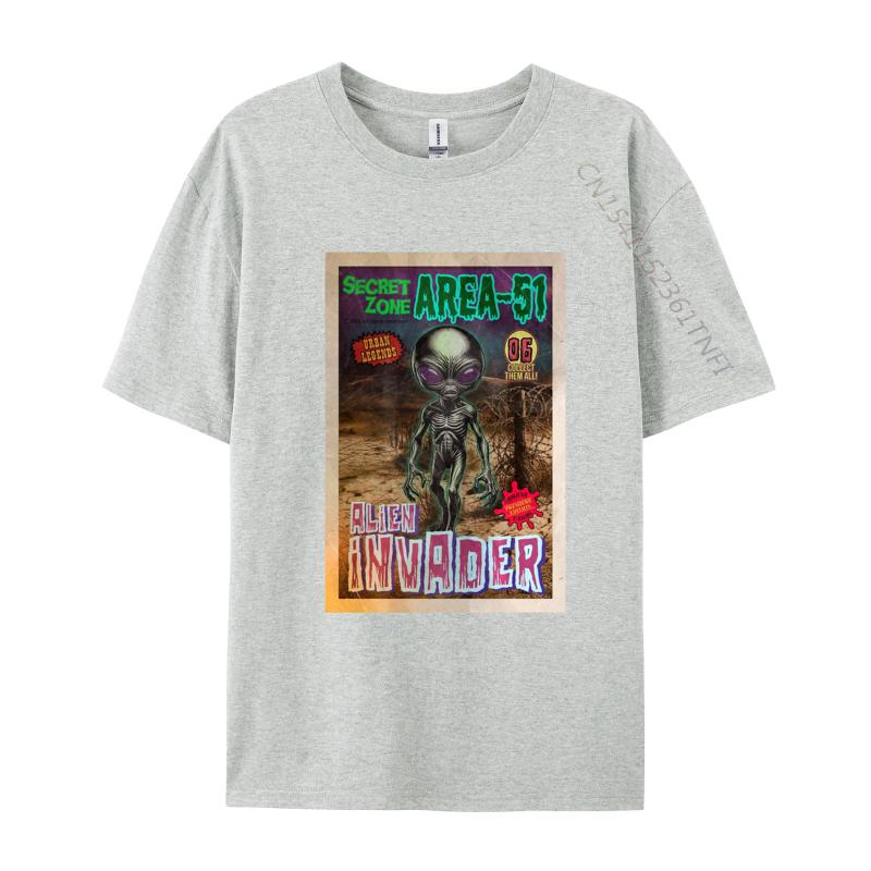 Area 51 Alien Tshirt Alien UFO Invader Tshirts Casual Cotton T Shirt For Men Mens Clothing Plus Size S
Area 51 Alien Tshirt Alien UFO Invader Tshirts Casual Cotton T Shirt For Men Mens Clothing Plus Size S