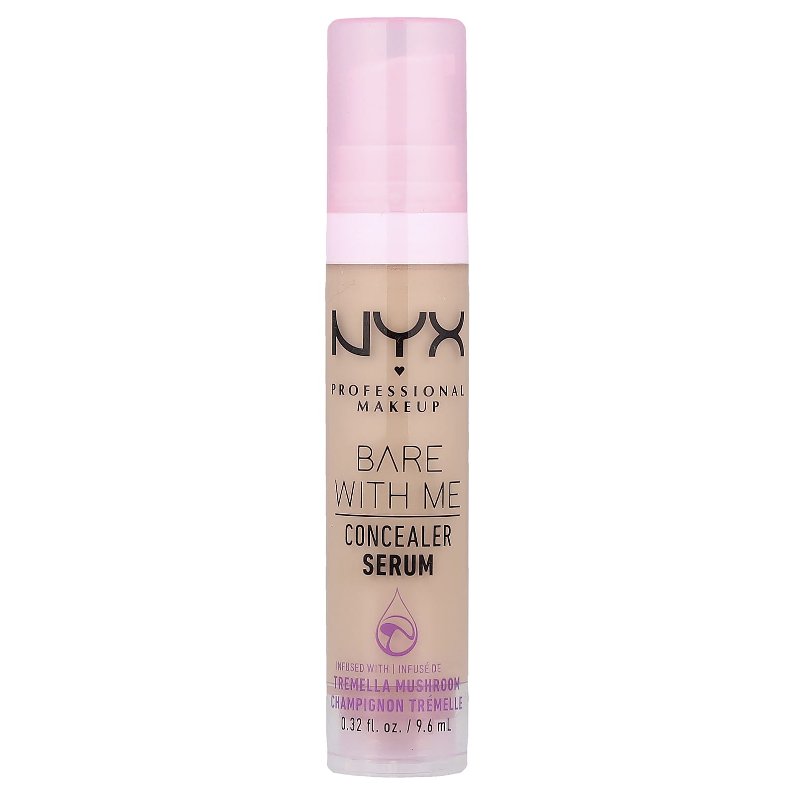 NYX Professional Makeup, Bare With Me, Concealer Serum, 02 Light, 9.6 ml (0.32 fl oz)
NYX Professional Makeup, Bare With Me, Concealer Serum, 02 Light, 9.6 ml (0.32 fl oz)