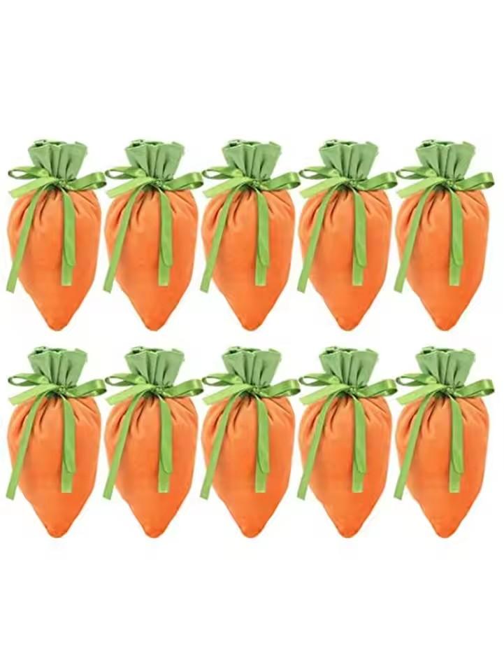 5/10pcs Easter Carrot Gift Bags With Drawstring Soft Reusable Suitable For Easter Parties Family Gatherings Birthday Parties Other&5pcs
5/10pcs Easter Carrot Gift Bags With Drawstring Soft Reusable Suitable For Easter Parties Family Gatherings Birthday Parties Other&5pcs