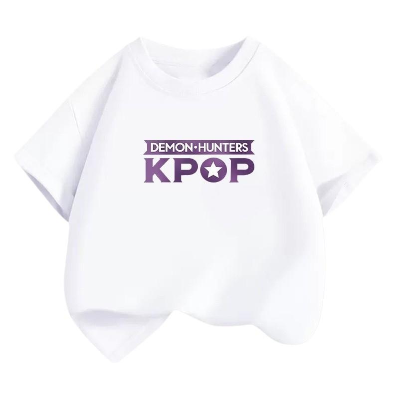 Детская футболка для девочек Kpop Hunters Zoey Mira Rumi Huntrix с принтом 110cm белый
Детская футболка для девочек Kpop Hunters Zoey Mira Rumi Huntrix с принтом 110cm белый