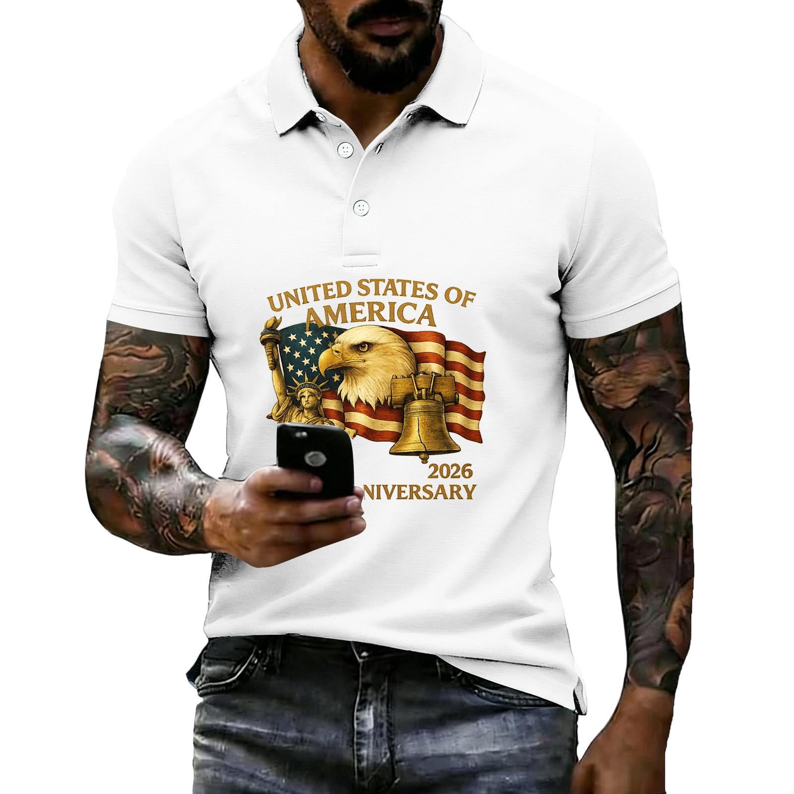 Men s Loose And Casual Flag-print T-shirt, Short Sleeve Shirt XL білий
Men s Loose And Casual Flag-print T-shirt, Short Sleeve Shirt XL білий