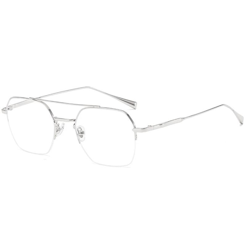 Metal Half Frame Double Girder Glasses Prescription Spectacles Myopia -0.5 To -6.0 Hyperopia +0.5 To +6.0 Hyperopia plus6.0
Metal Half Frame Double Girder Glasses Prescription Spectacles Myopia -0.5 To -6.0 Hyperopia +0.5 To +6.0 Hyperopia plus6.0